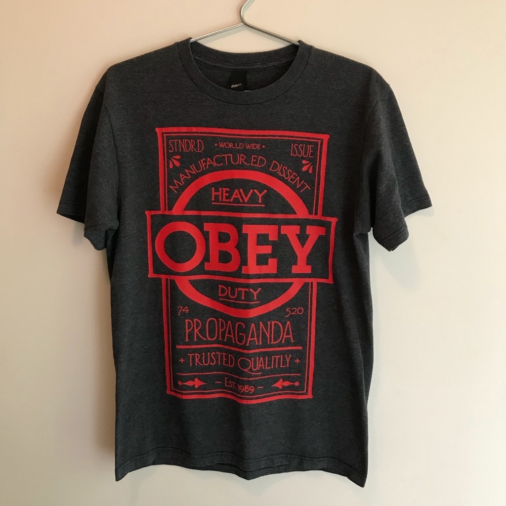Obey | Heavy Duty Propaganda Graphic T-Shirt